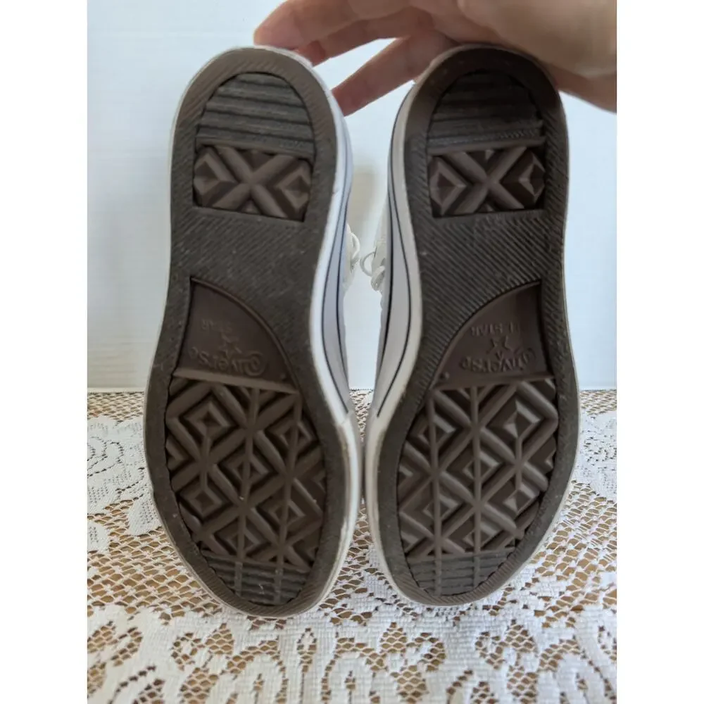 Converse Chuck Taylor All Star Lift Hi Black / White Women's Platform Shoes Sz 6